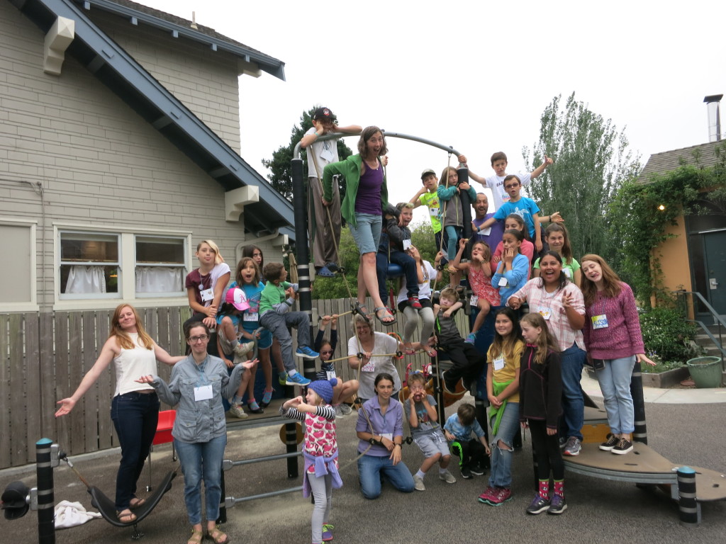 camp all souls silly group shot